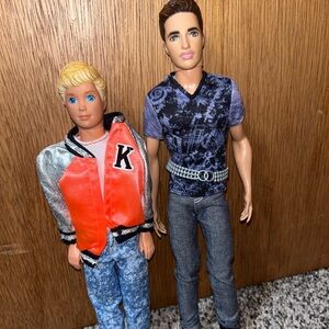Ken doll Barbie bundle